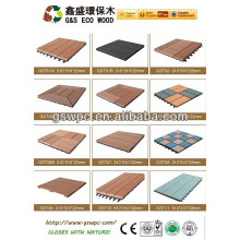 Wood plastic composite WPC DIY floor / WPC DIY decking